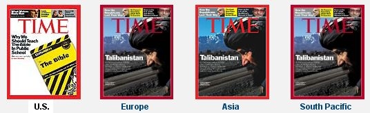 Covers of Time magazine