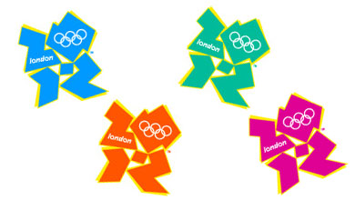 Logo for the London 2012 Olympics