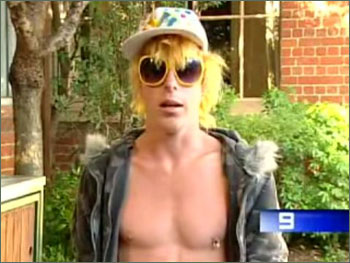 Photograph of Corey Worthington from Channel 9