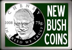 Screenshot from New Bush Coins video