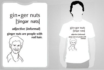 Image of Ginger Nut t-shirt
