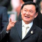 Photo of former Thai prime minister Thaksin Shinawatra