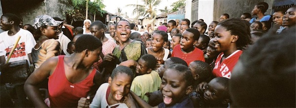 Photograph of Tanzanian villagers, courtesy of ActionAid Australia