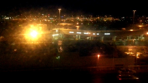 Sydney airport before dawn: click for original image
