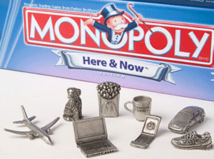 Monopoly Here & Now tokens