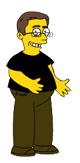 Stilgherrian as a Simpsons character