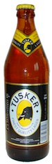 Photo of a bottle of Tusker Lager