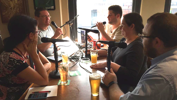 The 9pm Edict's Public House Forum panel: click for podcast web page