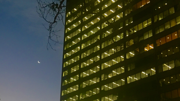 Office with Moon: click to embiggen
