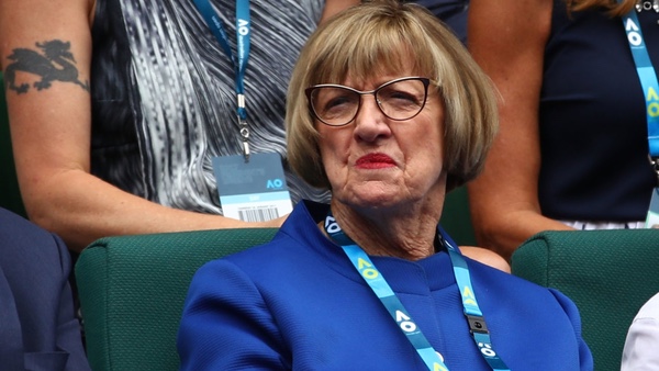 Margaret Court at the 2017 Australian Open