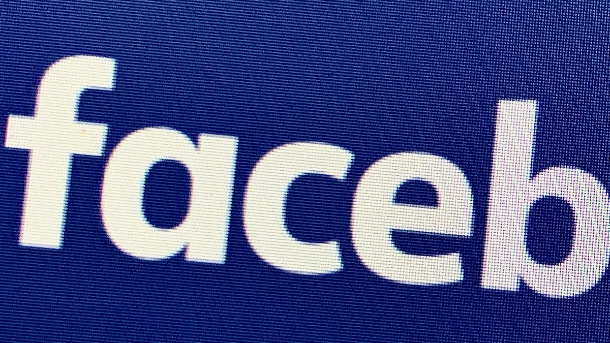 Screenshot of Facebook logoi